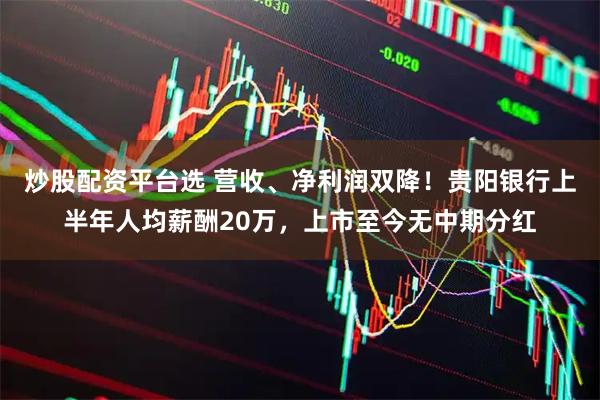炒股配资平台选 营收、净利润双降！贵阳银行上半年人均薪酬20万，上市至今无中期分红
